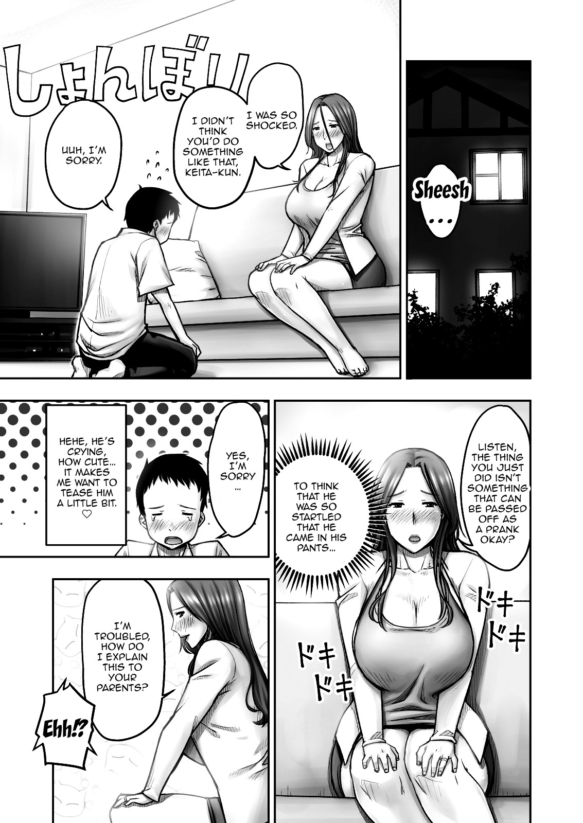 Hentai Manga Comic-I Tried Playing a Prank On My Friend's Mom And Ended Up Being The One Pursued-Read-14